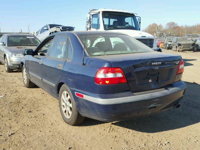 YV1VS29542F810526 - 2002 VOLVO S40 1.9T BLUE photo 3