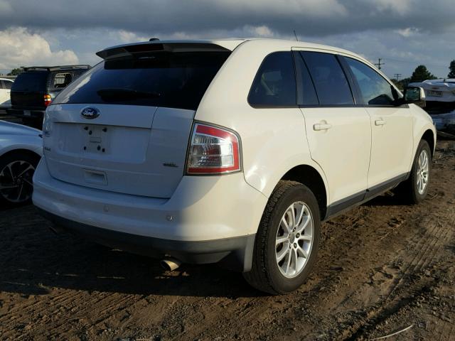 2FMDK3JC9ABA11614 - 2010 FORD EDGE SEL WHITE photo 4