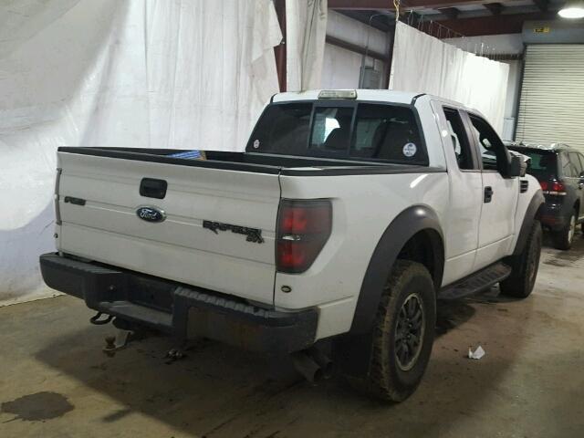 1FTEX1EV6AFA58978 - 2010 FORD F150 SUPER WHITE photo 4