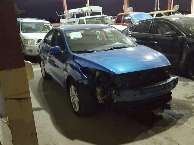 JM1BL1V85C1661364 - 2012 MAZDA 3 I BLUE photo 1
