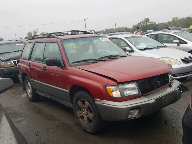 JF1SF6557XH711341 - 1999 SUBARU FORESTER S RED photo 1
