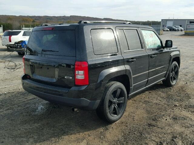 1C4NJPBA0FD318669 - 2015 JEEP PATRIOT SP BLACK photo 4