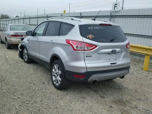 1FMCU9J91FUC22207 - 2015 FORD ESCAPE TIT SILVER photo 3