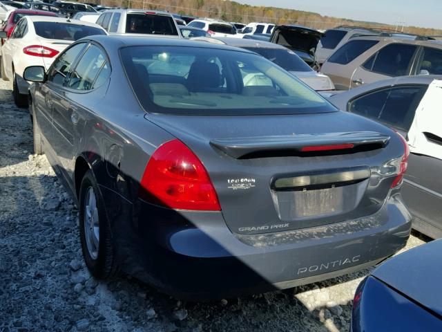 2G2WP552281193060 - 2008 PONTIAC GRAND PRIX GRAY photo 3