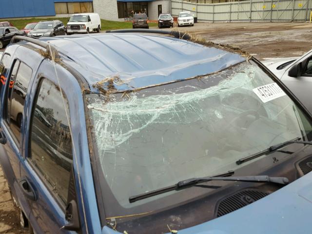 1J4GL48K04W112281 - 2004 JEEP LIBERTY SP BLUE photo 9