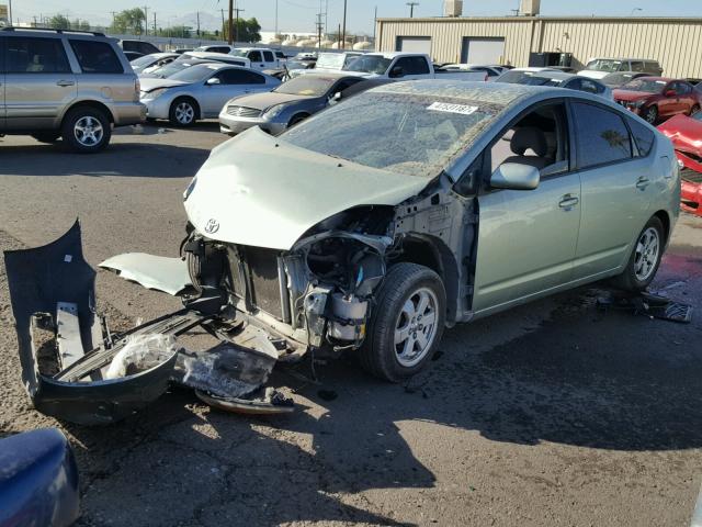 JTDKB20U383414594 - 2008 TOYOTA PRIUS GREEN photo 2