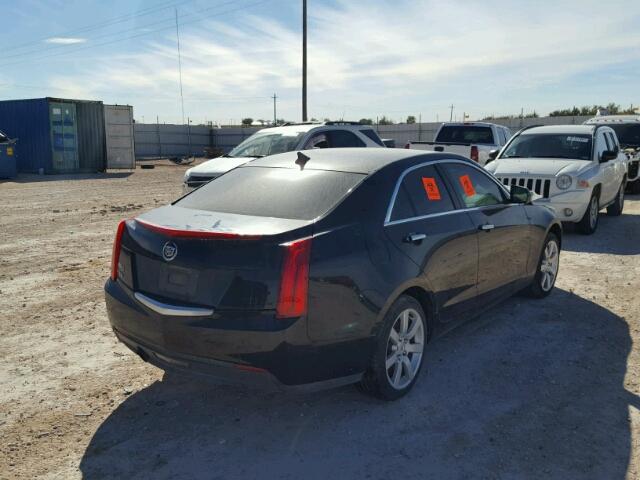 1G6AA5RA1D0118738 - 2013 CADILLAC ATS BLACK photo 4