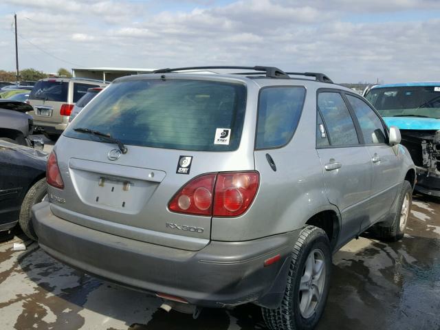 JT6GF10U4Y0079598 - 2000 LEXUS RX 300 SILVER photo 4