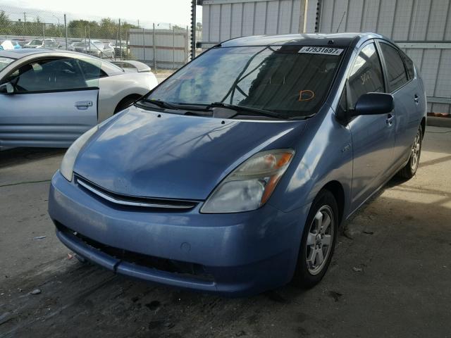 JTDKB20U267520850 - 2006 TOYOTA PRIUS BLUE photo 2