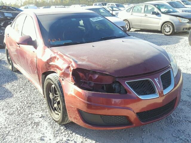 1G2ZA5E01A4102237 - 2010 PONTIAC G6 RED photo 1