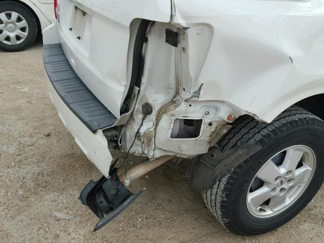 1FMCU0C75CKB41676 - 2012 FORD ESCAPE XLS WHITE photo 9