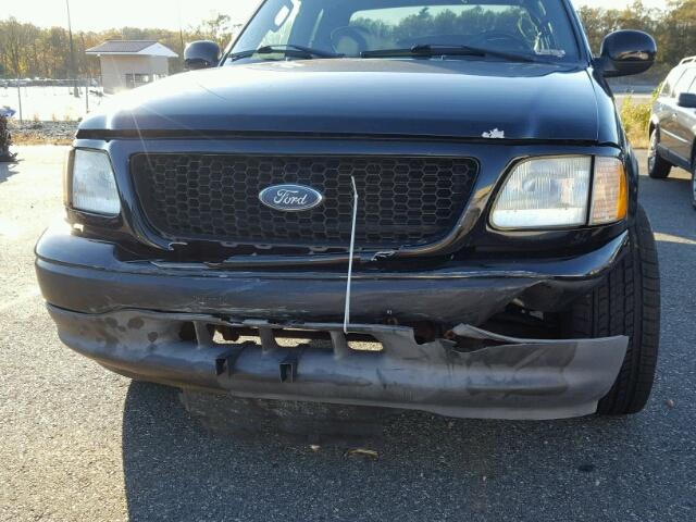 1FTRX17273NB38738 - 2003 FORD F150 BLACK photo 9