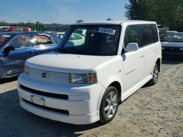 JTLKT324664058976 - 2006 TOYOTA SCION XB Ақ фото 2