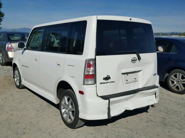 JTLKT324664058976 - 2006 TOYOTA SCION XB Ақ фото 3