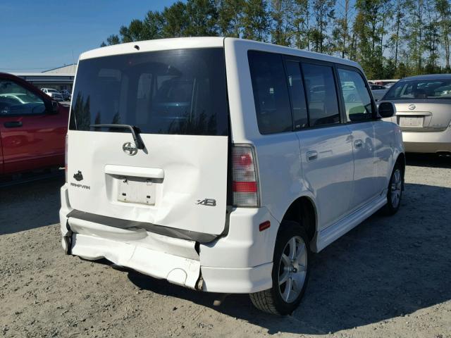 JTLKT324664058976 - 2006 TOYOTA SCION XB Ақ фото 4