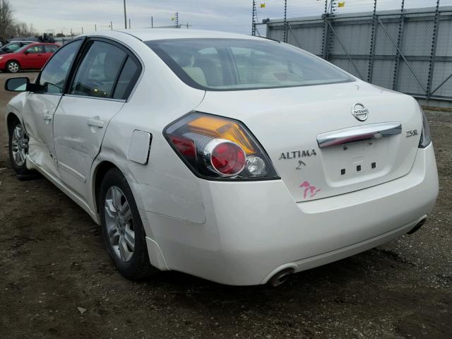 1N4AL2APXBN493006 - 2011 NISSAN ALTIMA BAS WHITE photo 3