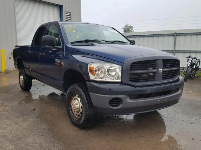 3D7KS28D78G110420 - 2008 DODGE RAM 2500 S BLUE photo 1