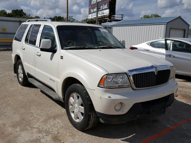 5LMEU78H43ZJ15917 - 2003 LINCOLN AVIATOR CREAM photo 1