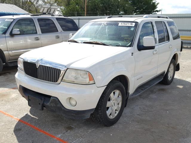 5LMEU78H43ZJ15917 - 2003 LINCOLN AVIATOR 奶油色 照片 2
