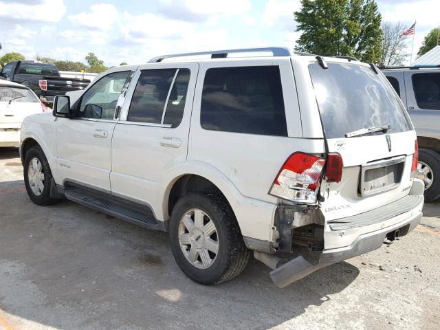 5LMEU78H43ZJ15917 - 2003 LINCOLN AVIATOR 奶油色 照片 3