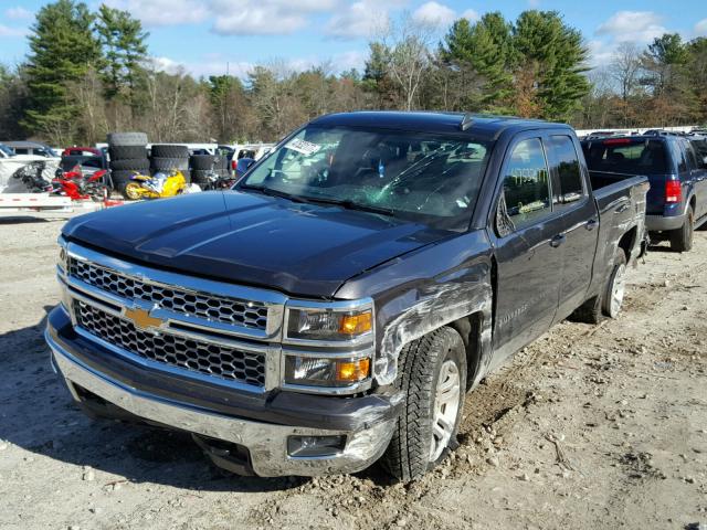 1GCVKREC8FZ429625 - 2015 CHEVROLET SILVERADO BLACK photo 2