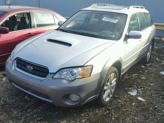 4S4BP63C676303686 - 2007 SUBARU LEGACY OUT SILVER photo 2