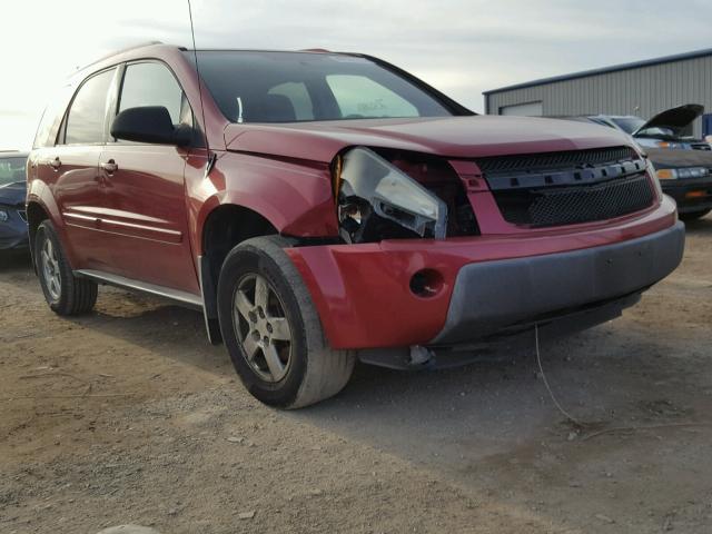 2CNDL63F256098857 - 2005 CHEVROLET EQUINOX LT BURGUNDY photo 1