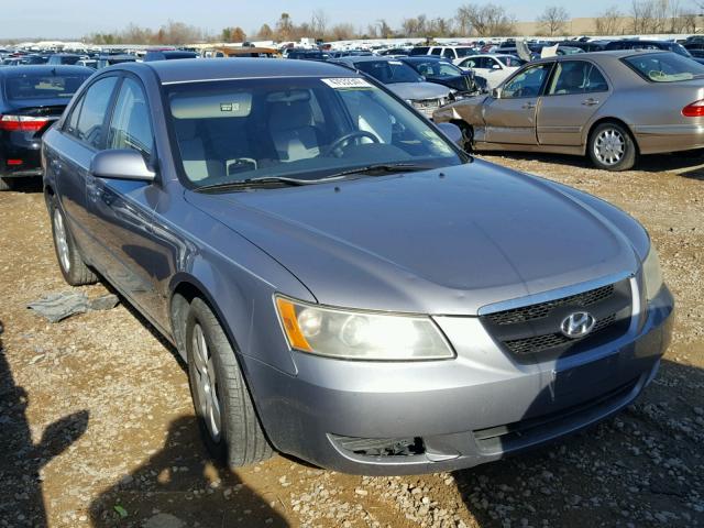 5NPET46C37H261464 - 2007 HYUNDAI SONATA GRAY photo 1