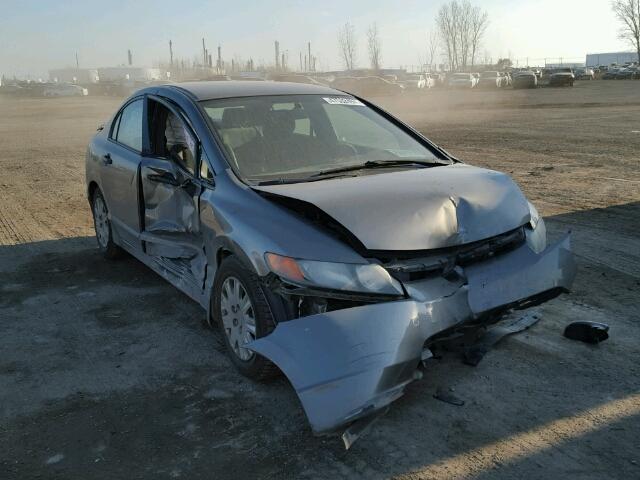 2HGFA16228H022922 - 2008 HONDA CIVIC DX GRAY photo 1