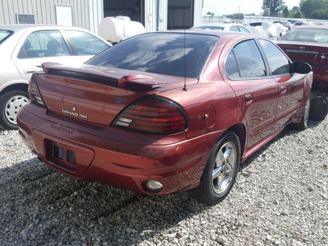 1G2NF52E23C231340 - 2003 PONTIAC GRAND AM S Tünd qırmızı foto 4