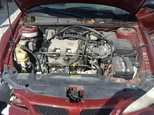 1G2NF52E23C231340 - 2003 PONTIAC GRAND AM S Tünd qırmızı foto 7