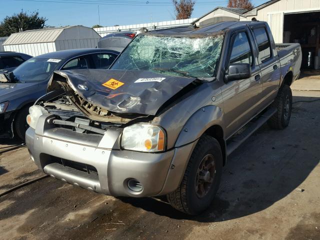 1N6ED27T34C480087 - 2004 NISSAN FRONTIER C CHARCOAL photo 2