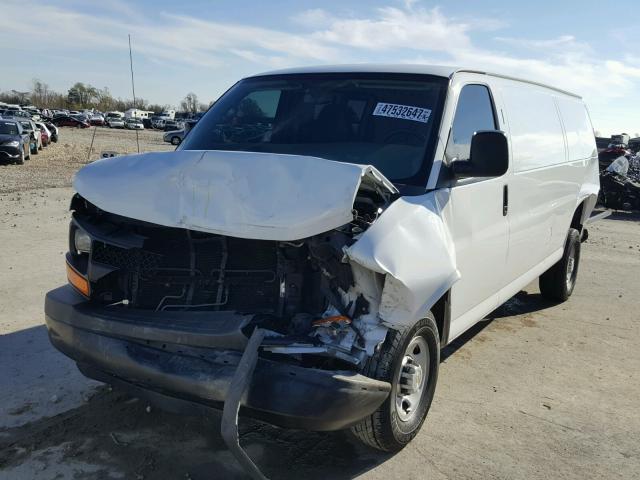 1GCWGGCA0C1201978 - 2012 CHEVROLET EXPRESS G2 WHITE photo 2