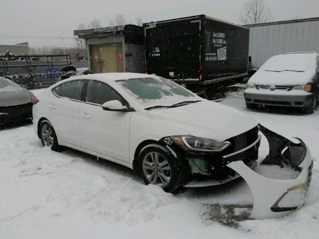 KMHD84LF1HU137515 - 2017 HYUNDAI ELANTRA SE WHITE photo 1