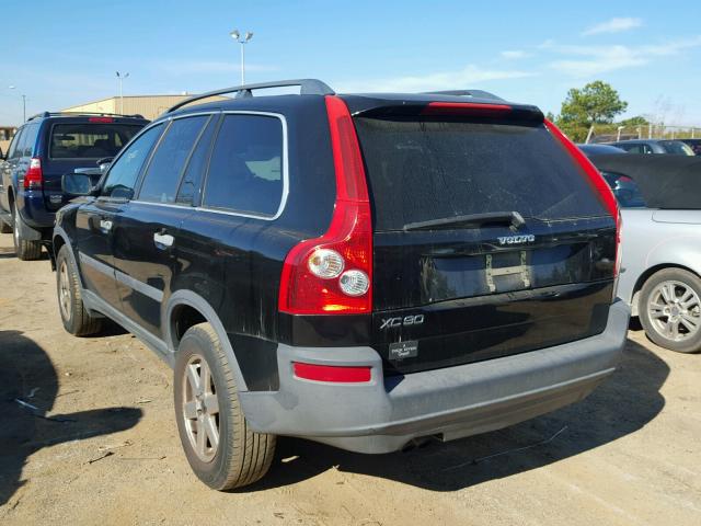 YV4CY592261247429 - 2006 VOLVO XC90 BLACK photo 3