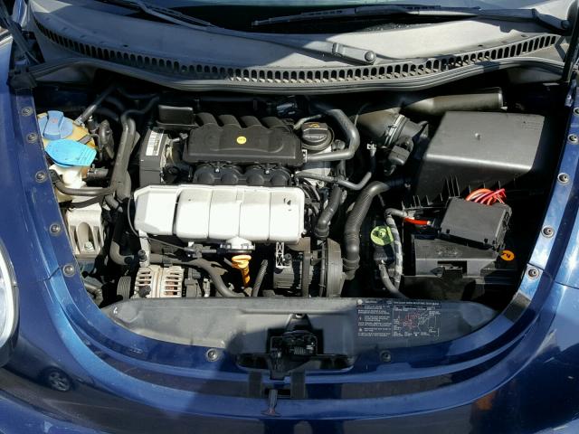 3VWCK21Y73M303766 - 2003 VOLKSWAGEN NEW BEETLE 蓝色 照片 7