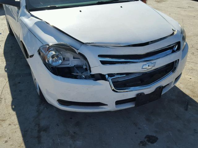 1G1ZA5EU3CF203553 - 2012 CHEVROLET MALIBU LS Ağ foto 9