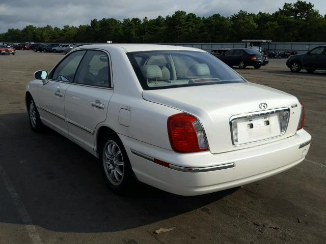 KMHFU45E94A339703 - 2004 HYUNDAI XG 350 WHITE photo 3