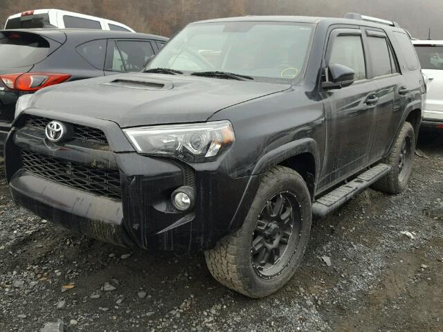 JTEBU5JR1G5395192 - 2016 TOYOTA 4RUNNER SR BLACK photo 2