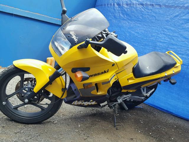 JKAEXMF151A079017 - 2001 KAWASAKI EX250 F YELLOW photo 2