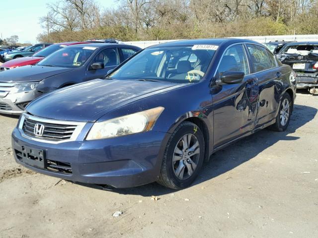 1HGCP264X8A130647 - 2008 HONDA ACCORD LXP BLUE photo 2