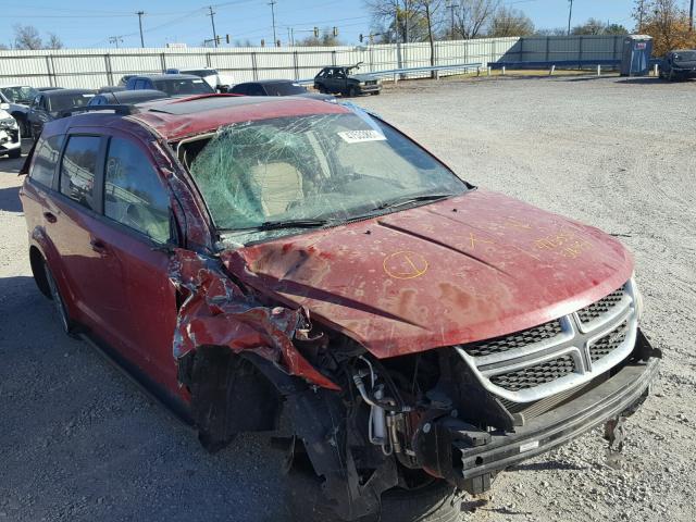 3C4PDCBB9FT516954 - 2015 DODGE JOURNEY SX RED photo 9