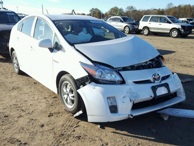 JTDKN3DU3A5012642 - 2010 TOYOTA PRIUS WHITE photo 1