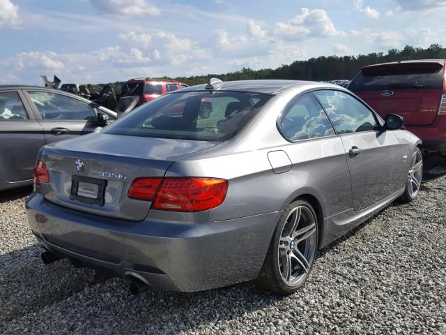WBAKG1C59BE362994 - 2011 BMW 335 IS GRAY photo 4