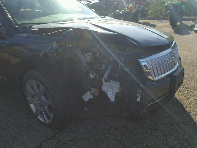 3LNHM26TX8R607972 - 2008 LINCOLN MKZ BLACK photo 9