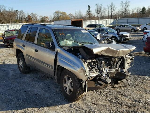 1GNDT13S122171592 - 2002 CHEVROLET TRAILBLAZE SILVER photo 1