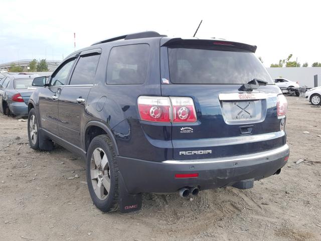 1GKER237X7J133373 - 2007 GMC ACADIA SLT 蓝色 照片 3