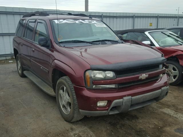 1GNET16S746238210 - 2004 CHEVROLET TRAILBLAZE MAROON photo 1