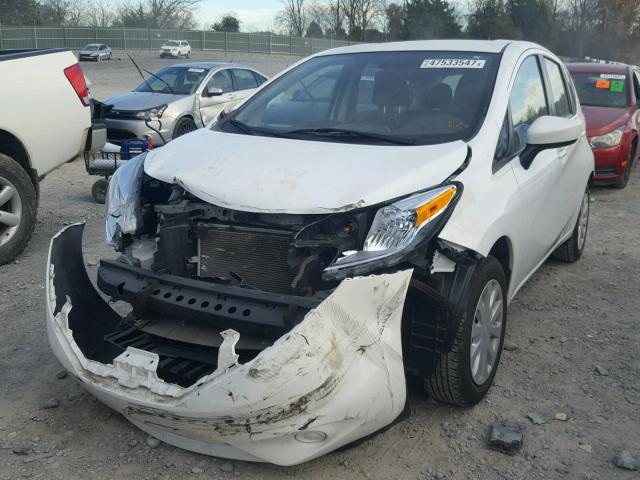 3N1CE2CP9FL404321 - 2015 NISSAN VERSA NOTE WHITE photo 2