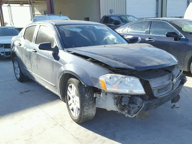 1B3LC46K48N575917 - 2008 DODGE AVENGER SE BLUE photo 1